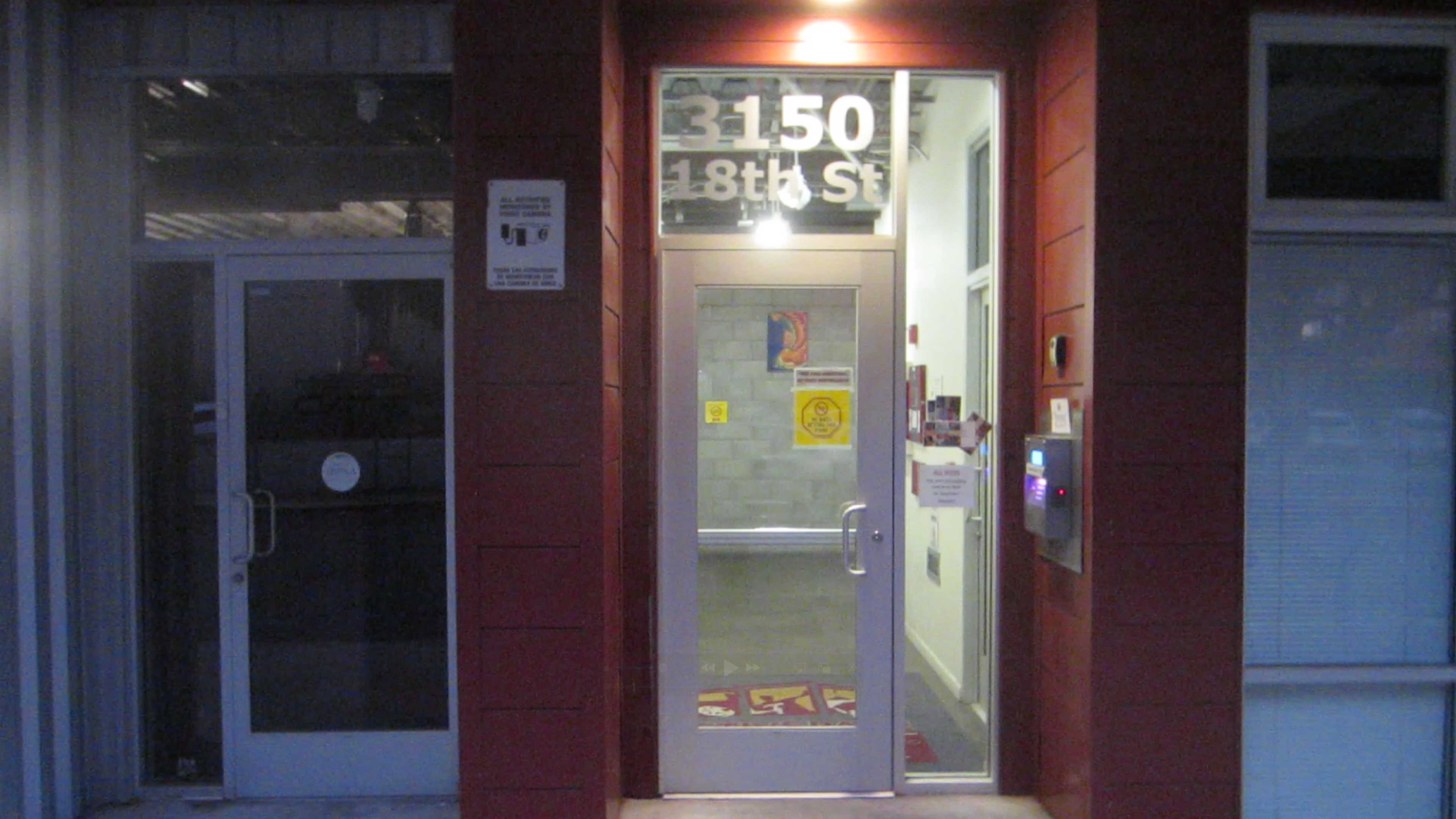 The front door at Activspace in the Mission District