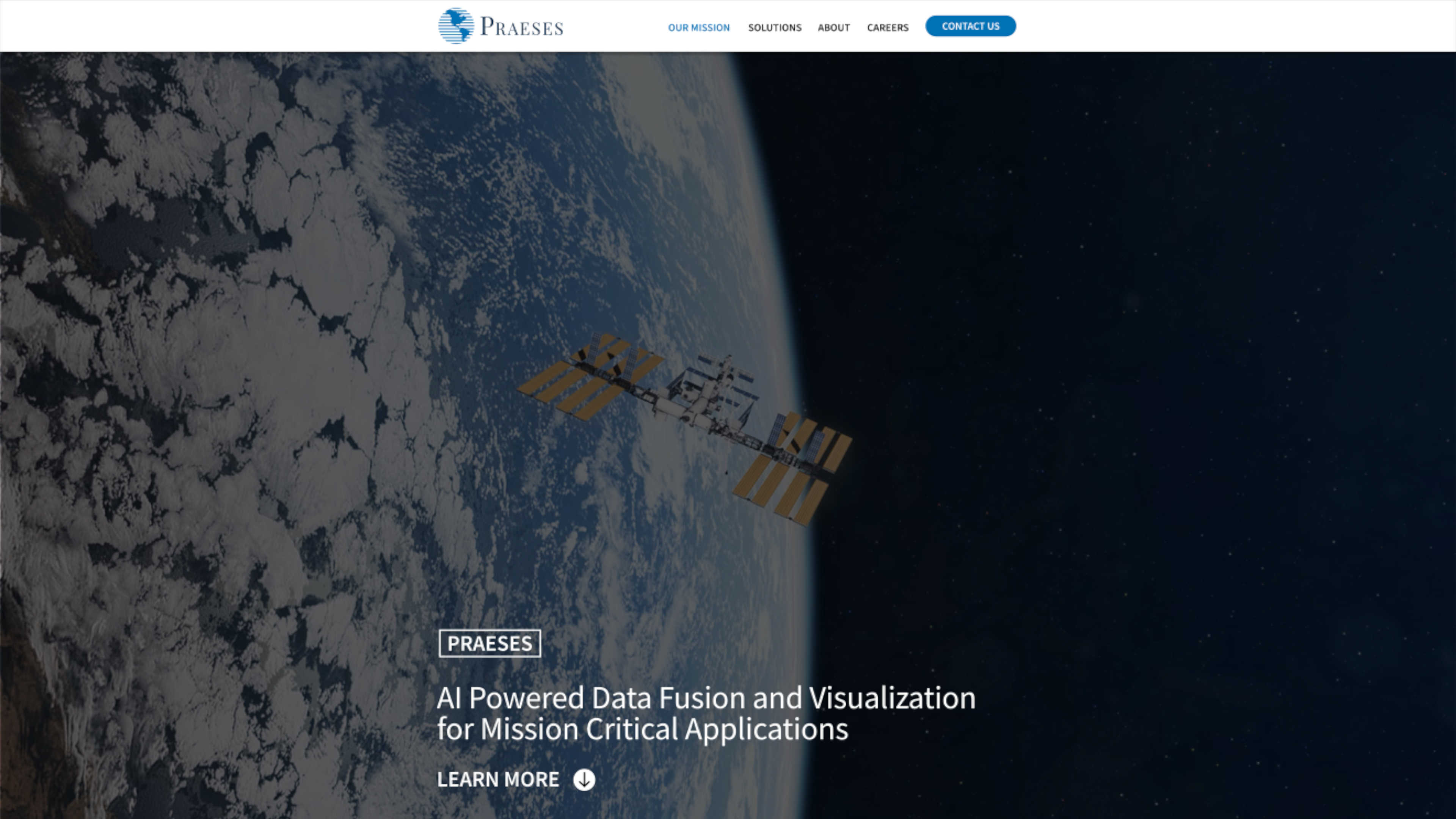 New Homepage for Praeses