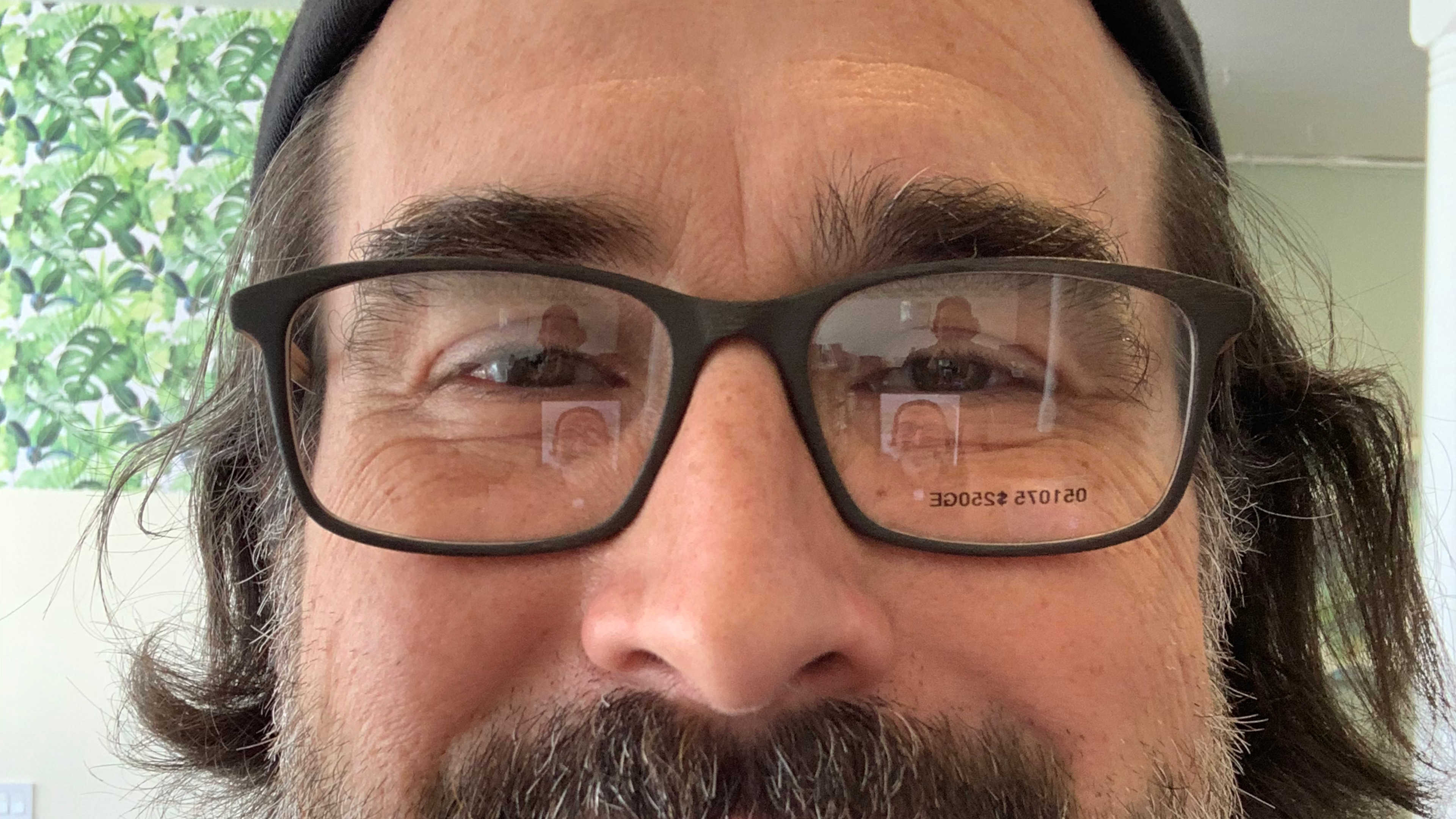 Closeup of my new glasses