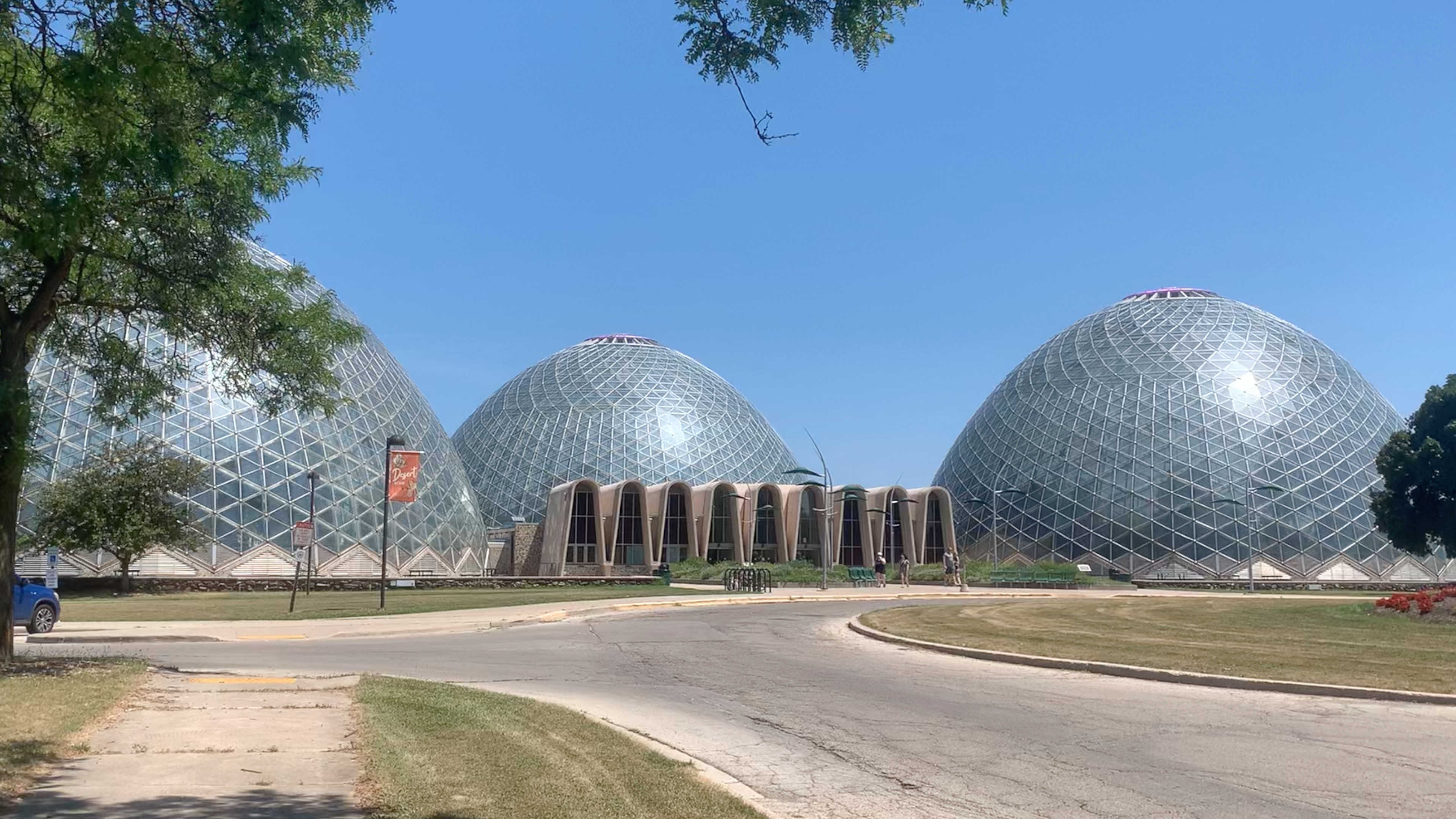 The Milwaukee Domes Exterior