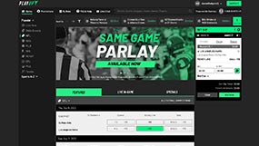 Homepage - Logged In - Bet Slip Expanded